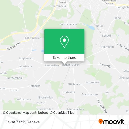 Oskar Zack map