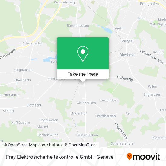 Frey Elektrosicherheitskontrolle GmbH map