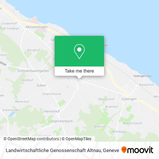 Landwirtschaftliche Genossenschaft Altnau map