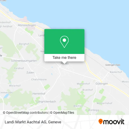 Landi Markt Aachtal AG map