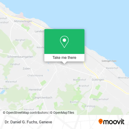 Dr. Daniel G. Fuchs map