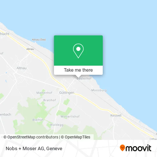 Nobs + Moser AG map