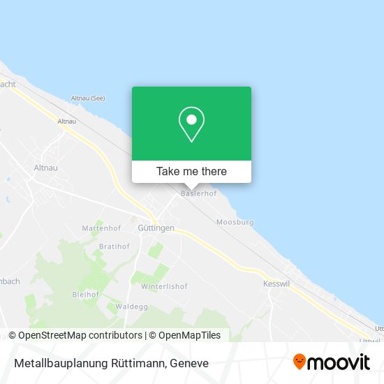 Metallbauplanung Rüttimann map