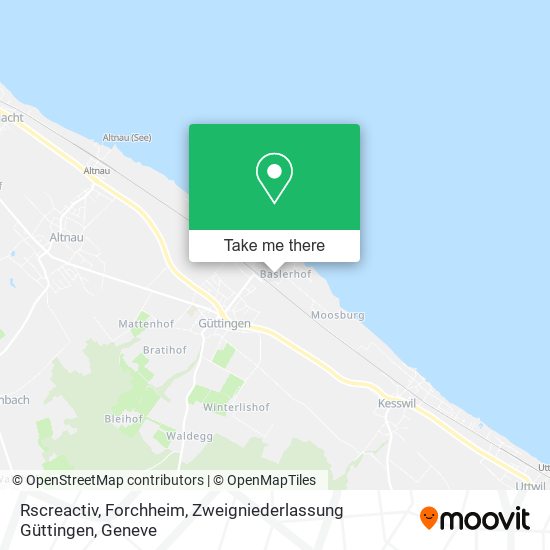 Rscreactiv, Forchheim, Zweigniederlassung Güttingen map