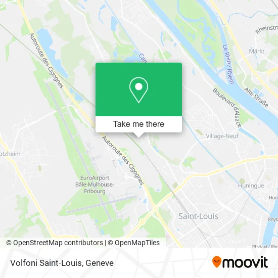 Volfoni Saint-Louis map