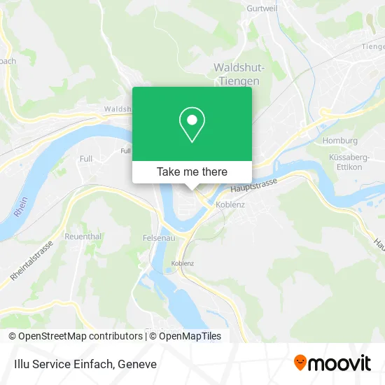 Illu Service Einfach map