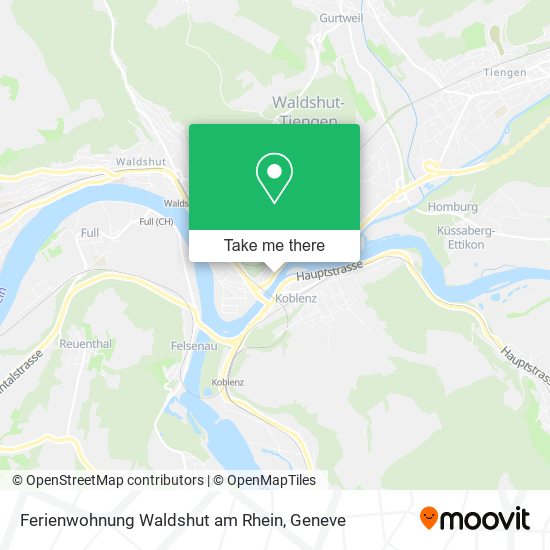 Ferienwohnung Waldshut am Rhein plan