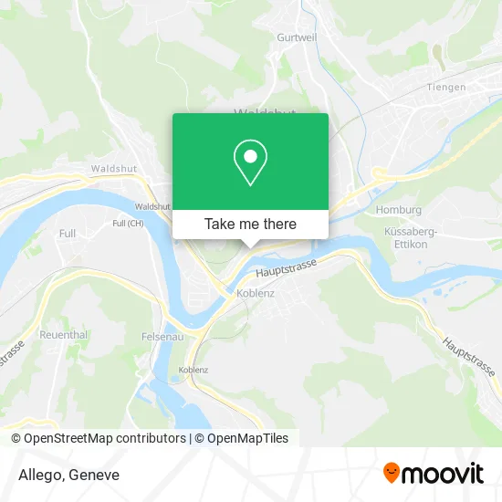 Allego map