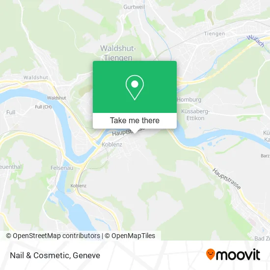 Nail & Cosmetic map