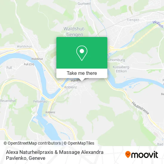 Alexa Naturheilpraxis & Massage Alexandra Pavlenko map