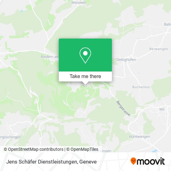 Jens Schäfer Dienstleistungen map