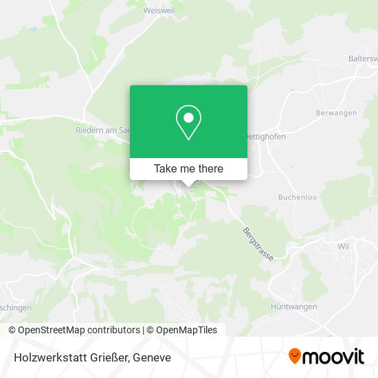 Holzwerkstatt Grießer map