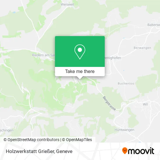 Holzwerkstatt Grießer map