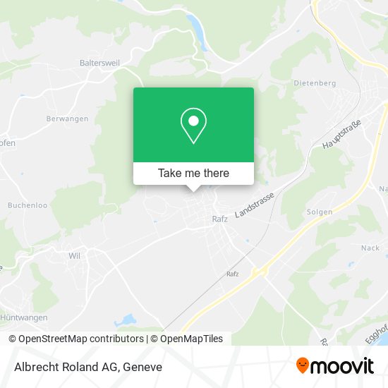 Albrecht Roland AG map