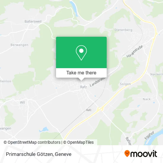 Primarschule Götzen map