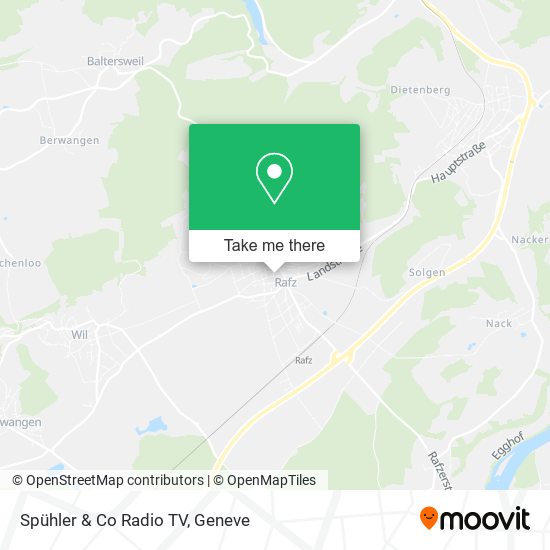 Spühler & Co Radio TV map