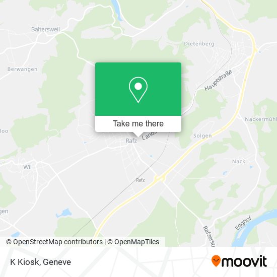 K Kiosk map