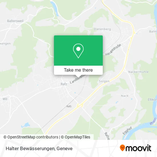 Halter Bewässerungen map