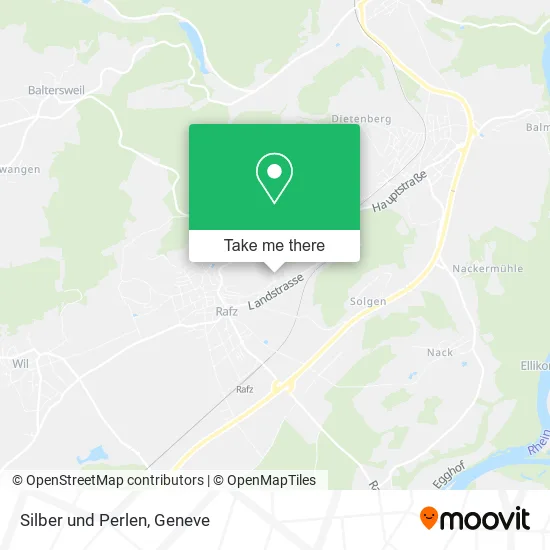 Silber und Perlen map