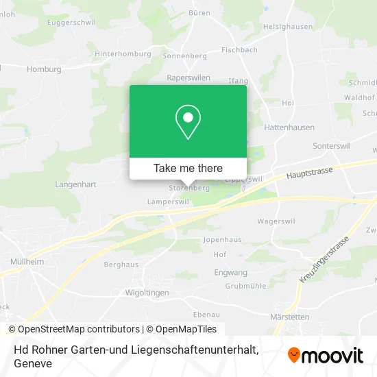 Hd Rohner Garten-und Liegenschaftenunterhalt map