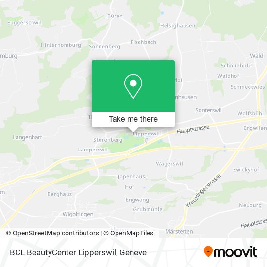 BCL BeautyCenter Lipperswil map
