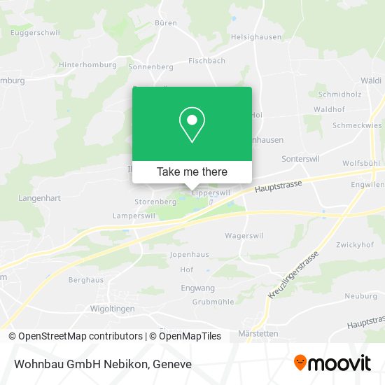 Wohnbau GmbH Nebikon map