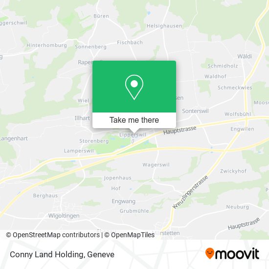 Conny Land Holding map