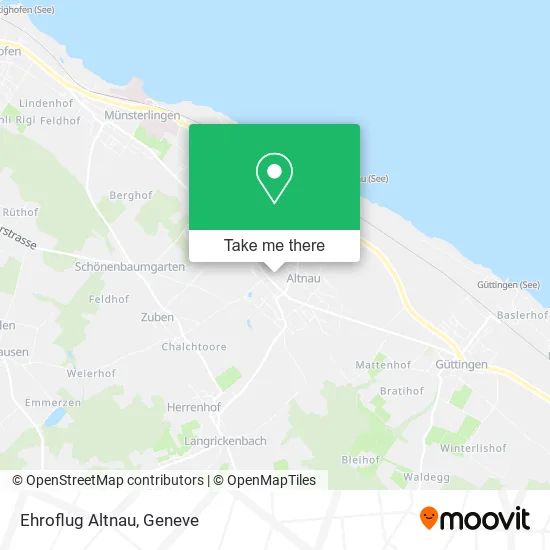 Ehroflug Altnau map