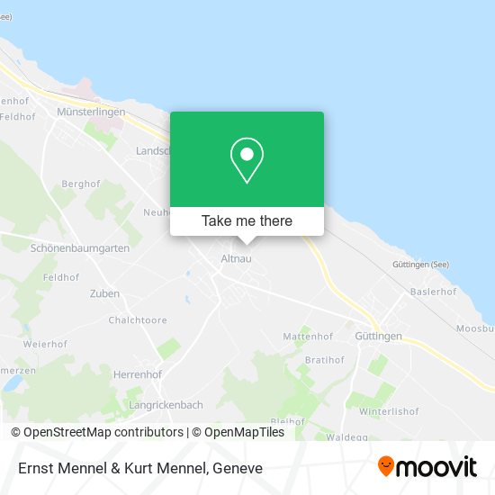 Ernst Mennel & Kurt Mennel map