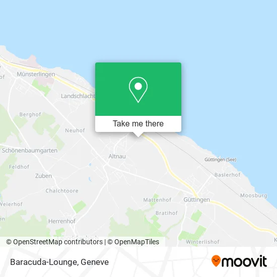 Baracuda-Lounge map