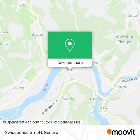 Swissbones GmbH map