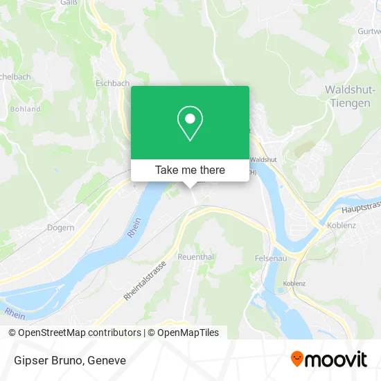 Gipser Bruno map