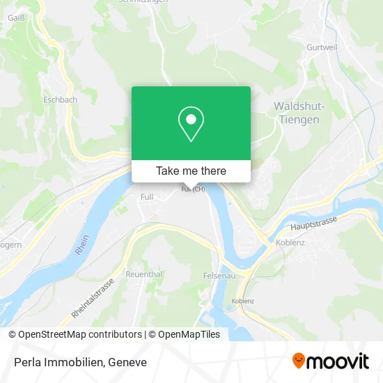 Perla Immobilien map