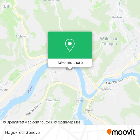 Hago-Tec map