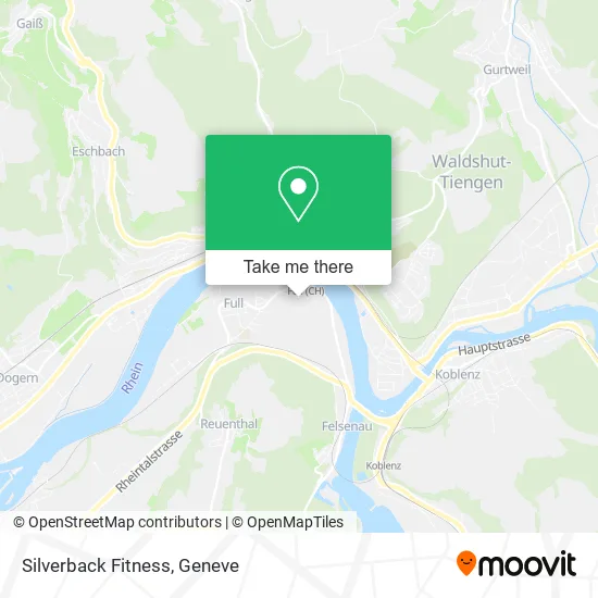 Silverback Fitness map