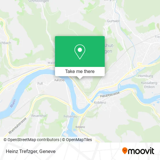 Heinz Trefzger map