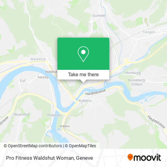 Pro Fitness Waldshut Woman map