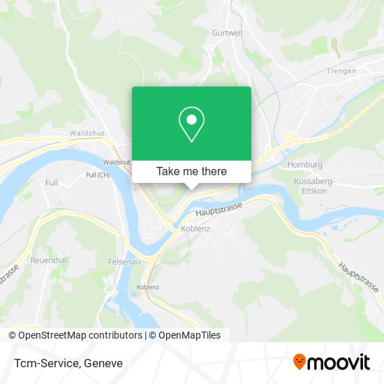 Tcm-Service map