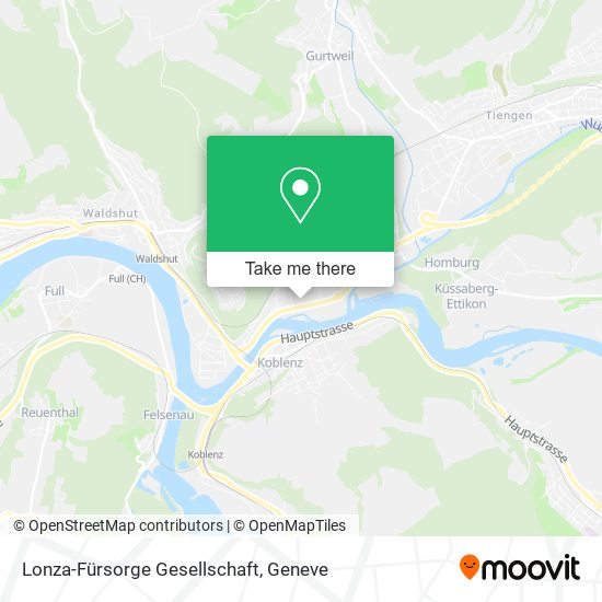 Lonza-Fürsorge Gesellschaft map