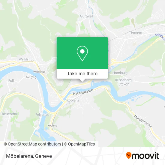 Möbelarena map