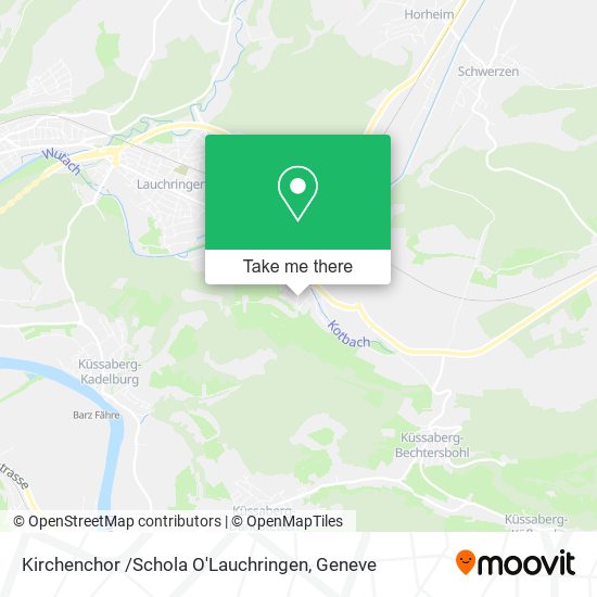Kirchenchor /Schola O'Lauchringen map