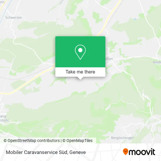 Mobiler Caravanservice Süd map