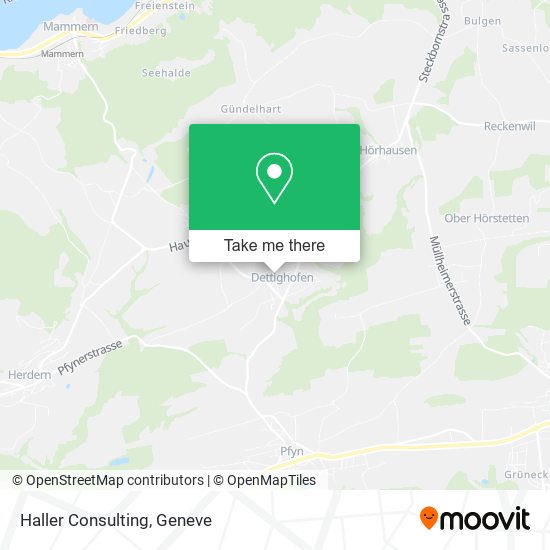 Haller Consulting map