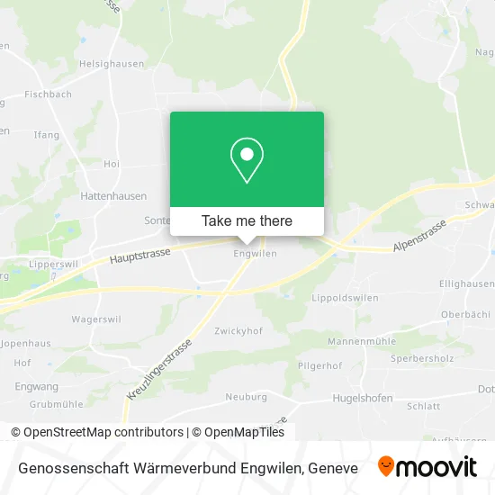 Genossenschaft Wärmeverbund Engwilen map