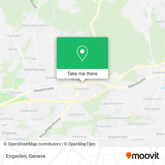 Engwilen map