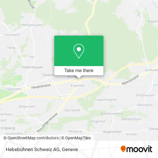 Hebebühnen Schweiz AG map