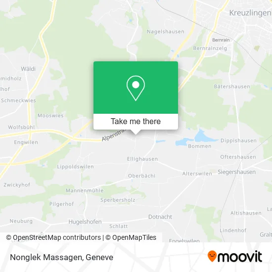 Nonglek Massagen map