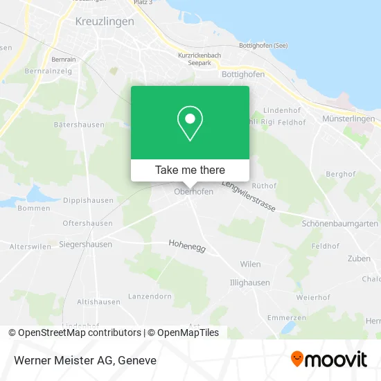 Werner Meister AG map