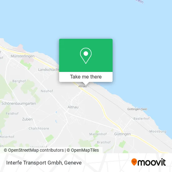 Interfe Transport Gmbh map