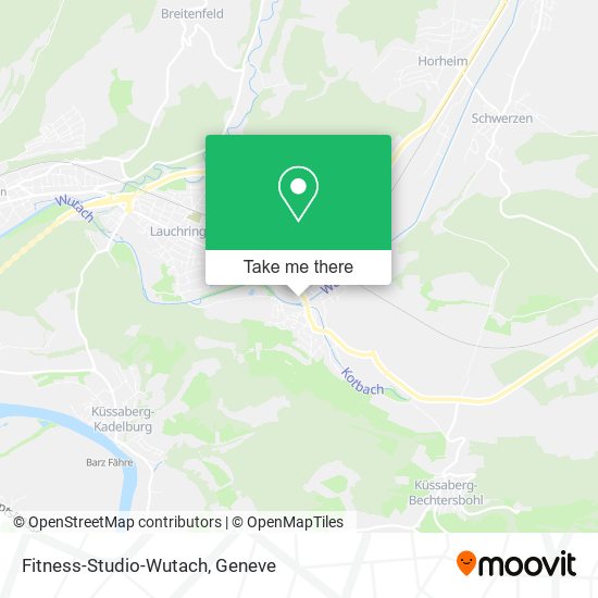 Fitness-Studio-Wutach map